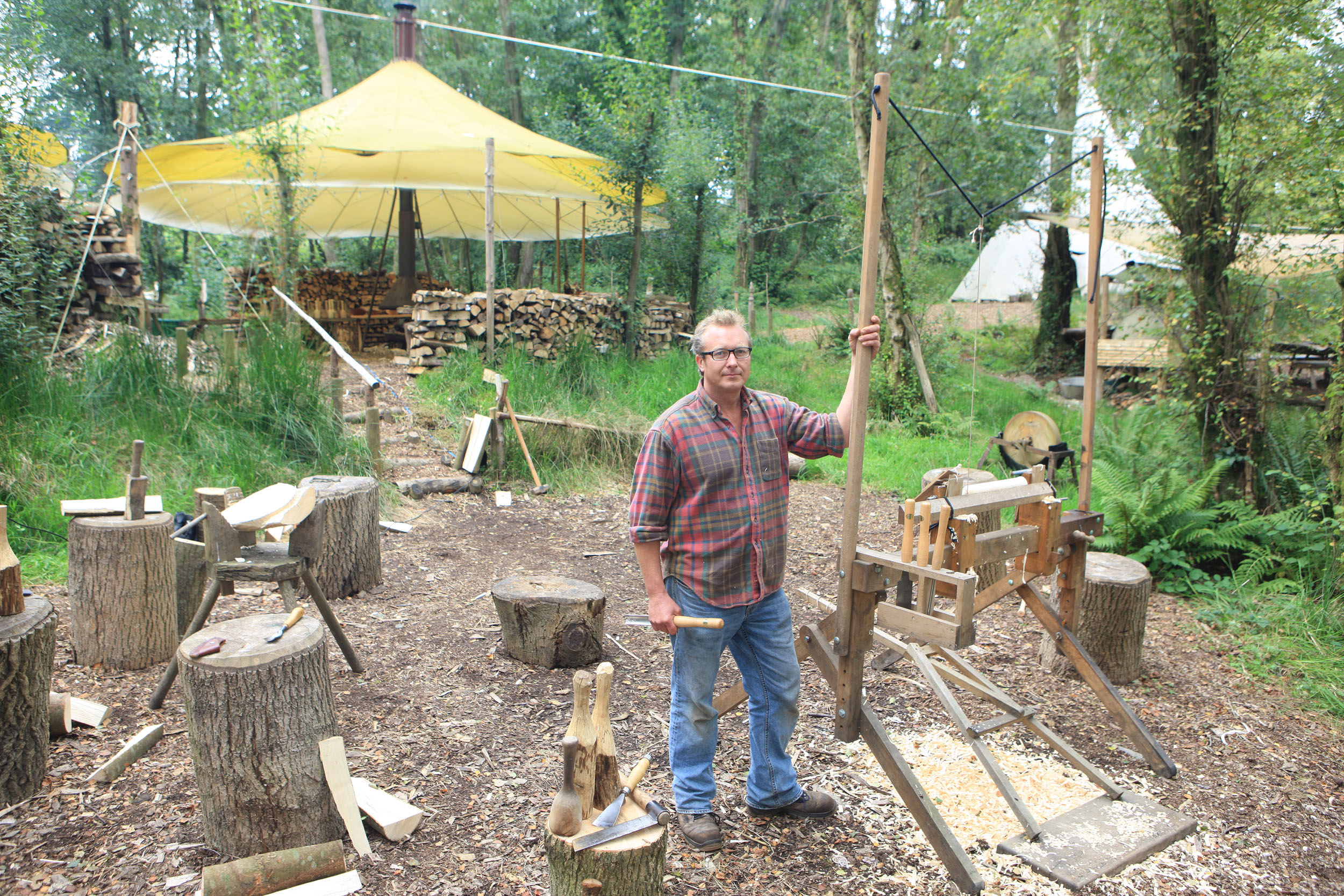 Woodland camp | The British Crafts Blog
